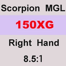 낚시 릴 시마노- 스콜피온 MGL 150150hg 150XG 151HG 오른손 왼손 낚시 릴 SVS 브레이크 휠, 05 150XG  Right  Hand