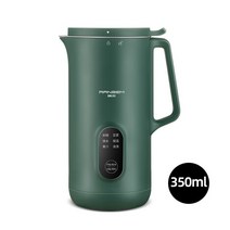 가정용 미니 콩 콩물 곡물 두유 이유식 기계 메이커 800ml 두유 기계 전기 과즙 기 휴대용 블렌더 믹서 콩, 03 B 350ml green_01 EU_01 220V