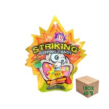 [무료배송][스트라이킹] 팝핑캔디 허니꿀유자맛15g 40개