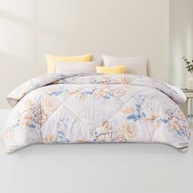 양모이불 퀼트 겨울 춘추 뉴질랜드 양모 항균 섬유 혼합 난방 따뜻한 코어, 230 229cm_항균 양모 겨울 이불