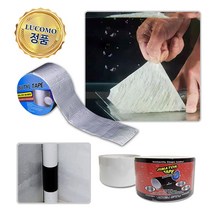루꼬모 강력 초강력 접착 에어컨 배관 옥상 균열 천막 보수 누수 방지 부틸 방수 테이프, JMT 방수 테이프 블랙