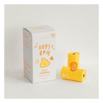 바잇미 강아지 웁스백 배변봉투 120매, 웁스백 120매
