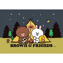 직소퍼즐 라인프렌즈 캠프파이어 108피스, 쿠팡 본상품선택, 쿠팡 단품_108PCS