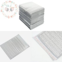 옥이드림 보냉 봉투 50P 40X50 보냉포장 은박보냉백 아이스봉투
