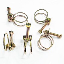 AG027 일반호스 조임용 철사밴드 30mm 5개, 1