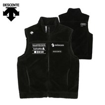 데상트 Descente스워스 스키팀 세르파 플리스 베스트 (SM323SVE91)_BLK