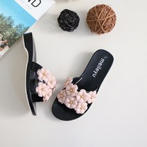 인터바겐 국산 여성 사무실 사무용 예쁜 꽃 슬리퍼 3종