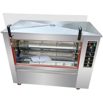 업소용 전기통닭구이기계 바비큐 통닭 치킨 노점 창업, 오일 팬이 있는 흐르는 12v1접시