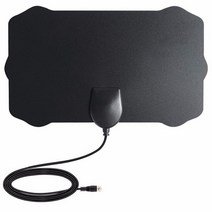 hengshanlao 2021 dropshiping HDTV 안테나 실내 800 마일 디지털 안테나 tv 공중 DVB-T2 ATSC ISDB 위성 접시 수신기, 검은 색