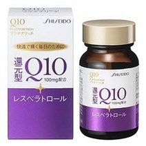 일본화장품【2개】시세이도 약품Q10 플래티넘 리치 60알 x2개, 1개, 기본