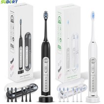 전동칫솔 전동칫솔모 su ort 슈퍼 소닉 전동 키즈 스마트 타이머 화이트닝 ipx7, 금