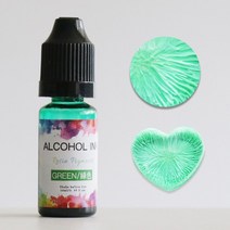 새로 컬러 액체 안료 에폭시 수지 색조 UV 착색제 염료 보석 만들기위한, [07] green