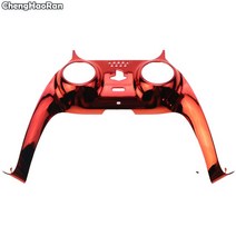 ChengHaoRan-PS5 컨트롤러 장식 스트립 조이스틱 스타일 게임 패드 커버 교체 셸 및 링, [11] Ring 2pcs