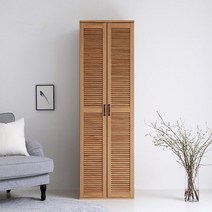 마켓비 HEIN 옷장 2문 갤러리 캄포어베니어 여닫이문 장롱 키큰장 드레스룸 장농