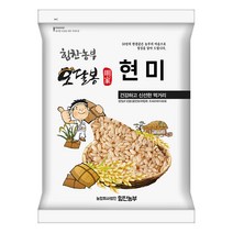 힘찬농부오달봉 2022년산 햇곡 예천 고논 국산 현미 메현미 현미쌀, 1포, 5kg