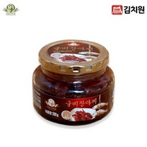 김치원 명인36호 순창문옥례 굴비장아찌 유리병 400g