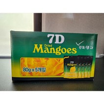 7D 건망고 80G X 5, 단품, 단품