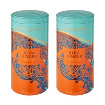 포트넘 앤 메이슨 피카딜리 비스킷 쿠키 스템 진저 틴케이스 Stem Ginger 200g 2개
