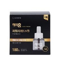 해피홈 블랙에디션 파워리퀴드S액 리필 45일 4p, 100ml, 2개