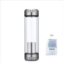 수소수 생성기 정수 알칼리 이온수 전해수기 물병 수병 1500ppb 간이, 500ml, 하얀