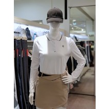 [팬텀] 여성 카라 시보리 포인트 긴팔 티셔츠 222B3TO953116680