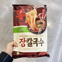 풀무원 장칼국수 2인 439g x 1개_보냉백포장, 아이스보냉백포장