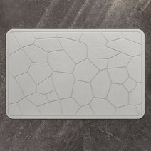 모던홀릭 규조토 발매트 욕실 L, 1개1개, 3D 스톤 그레이