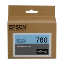 EPSON 정품포토잉크 T760500 Light Cyan SC-P600 26ml SC-P600, 단일 수량