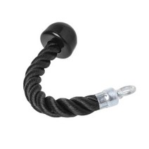 트라이셉 로프바 스트랩 렛풀 다운 트라이셉스 기구 널링 이있는 삼두근, 단일 핸들