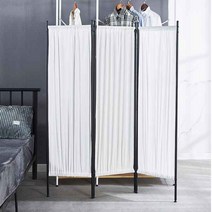 공간분리 파티션 이동식 접이식 칸막이 가벽 가리개 카페 식당 매장 다용도 파티션 무한연장, 4단 파티션