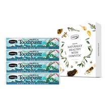 [Comvita] 콤비타 치약 100g Toothpaste 뉴질랜드산 프로폴리스와 천연 유래 성분들이 함유, 4개