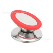 가스버너 스토브 수리 부속 안티 Scalding 스테인레스 스틸 실리콘 냄비 커버 핸들 뚜껑 주전자 캡 부품 주, 한개옵션1, 02 Orange