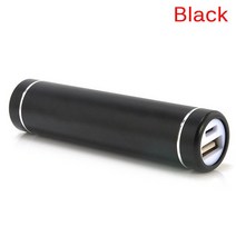 파워뱅크 자작배터리 캠핑용배터리 휴대용 외부 USB 충전 박스 2600mAh 18650 배터리 DIY 전화 팩 케이스, 02 Black