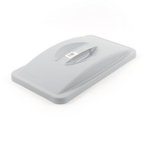 러버메이드 슬림짐 뚜껑(60L 87L용), 손잡이덮개(회색), 1개