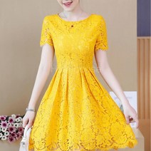 SAMARA 여성 여름 레이스 펀칭 롱 원피스 빅사이즈 비치원피스 142호 Eq0hsn