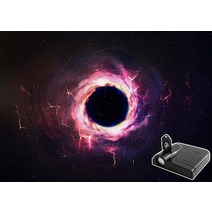오로라 문 갤럭시 프로젝션 램프 크리 에이 티브 배경 분위기 밤 빛 지구 프로젝터 사진 램프 생일 선물, n, 배터리 없이