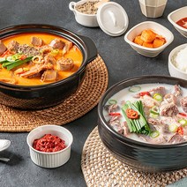 신의주 순대국 700g 2종 토종 순대국 얼큰 순대국 사골 순대국 밀키트 한그릇요리 혼밥메뉴 뜨끈한 국밥 순대국밥, 얼큰 순대국 720g