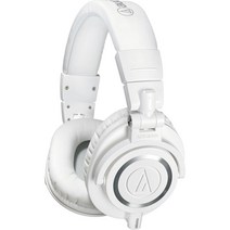 Audio-Technica ATH-M50x Closed-Back Monitor Headphones (White) 117084