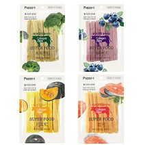 퍼피아이 쫄깃한 한우콜라겐껌 100g X 5봉 강아지간식 강아지껌, 5개, 브로콜리