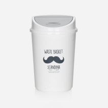 샤바스 스칸디나 라운드 원형 휴지통 중, 2개