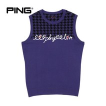 핑골프여성 베스트 하운드 니트_P12193SV151_VO, 90, VO