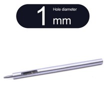 가죽 벨트 펀치 구멍 펀칭기 가정용 스틸 펀치 수동 원형 펀치 벨트 종이 가방 금속, 1mm