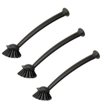 이케아 린니그 세척솔 브러시 29cm 주방 설거지 거치가능 그릇 냄비 청소, 블랙 3개