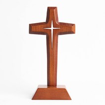 호산나몰 원목 참빛 탁상십자가 나무십자가 탁상용십자가 기독교백화점