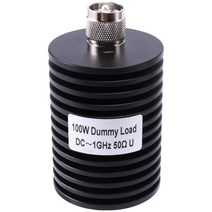 100W의 DC-PL259 1GHz의 더미 부하 더미 부하 플러그 UHF RF 동축 커넥터 더미로드, 하나, 검정