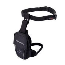 알파인스타 ACCESS THIGH BAG 오토바이가방, 블랙 레드 화이트