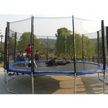 대형 점핑 트램펄린 야외 점핑 다이어트, 직경 3.66미터 트램펄린 핑크