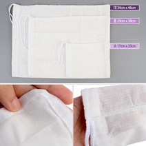 대 한약주머니 면보 절임망 자루 거름망 순면주머니 요리용면포 주방용주머니 면자루 다용도절임망