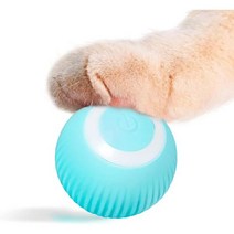 Toirneach 대화형 고양이 장난감 공 스마트 360° 회전 자동 이동 고양이 공 장난감 고양이/키티용 LED 조명이 있는 USB 충전, BLUE