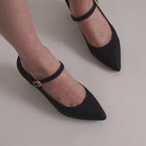 나나구두 누박 5cm 뽀족코 메리제인 미들굽 여성 구두